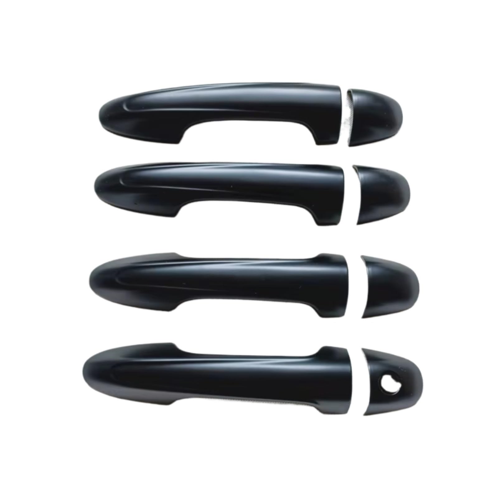 Qdzvalumv K1 Car Door Handles Cover Shell Compatible With Toyota For Fortuner For Hilux For Revo 2016-2023 Car Exterior Door Handle Shell Outer Cover(K1)