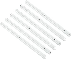 uxcell Drawer Slides, 6Pcs 300mm - Plastic Drawer Rails, Side Mounted ...