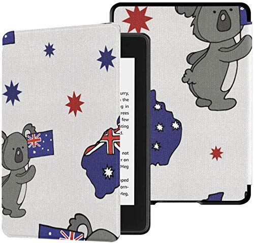 Kids Kindle Paperwhite Case Koala Design Australia Flag Kindle Case Paperwhite 10th Generation Case with Auto Wake/Sleep Paperwhite Kindle Case 10th Generation 2018