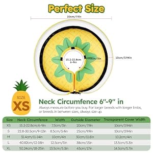 Inflatable Dog Cone,Adjustable Comfy Alternative to Dog Donut Collar after Surgery, Dog Cone Collar for Small Medium Large Dog with Removable Cover,Dual-Sided Pattern,Waterproof Fabric(XS) Inflatable Dog Cone,Adjustable Comfy Alternative to Dog Donut Collar after Surgery, Dog Cone Collar for Small Medium Large Dog with Removable Cover,Dual-Sided Pattern,Waterproof Fabric(XS)