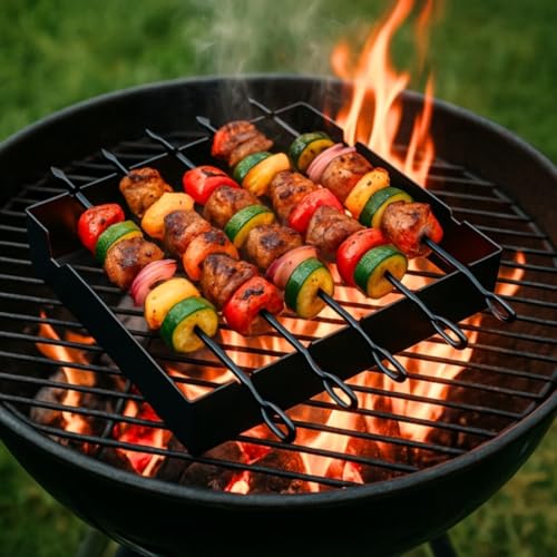 Support de cuisson pour éviter les aliments brûlés sur le barbecue - 4