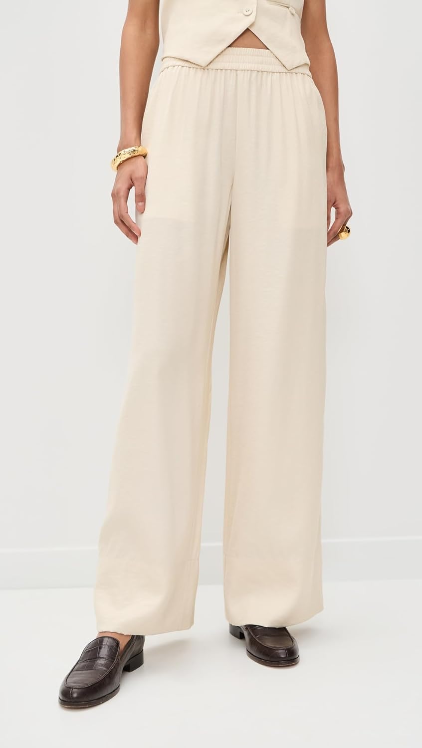 LE BOP Women's Arden Satin Pants - Image 2