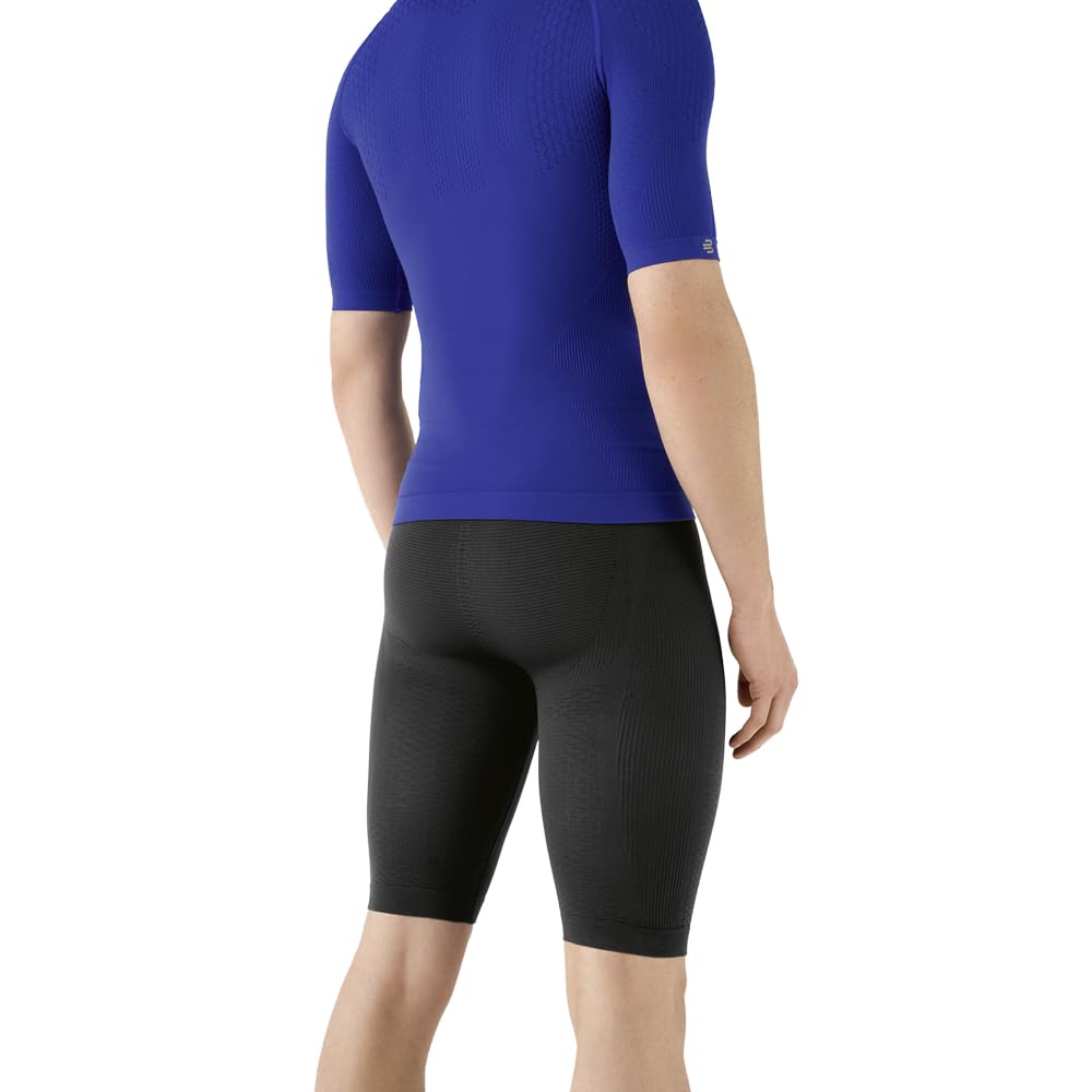 BAUERFEIND Kompressions-Hose „Sports Compression Tights Short“, Sporthose für Herren, Kurz, Für verbesserte Durchblutung der Beinmuskulatur, Polyamid/Elasthan