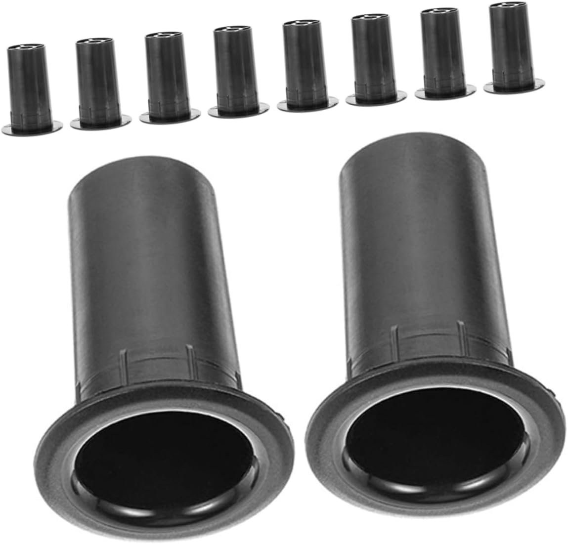BESTOYARD 10pcs Speaker Port Repair Kit Port Tube for Bass Subwoofer Box Terminal Cup Speaker Wire Terminal Block