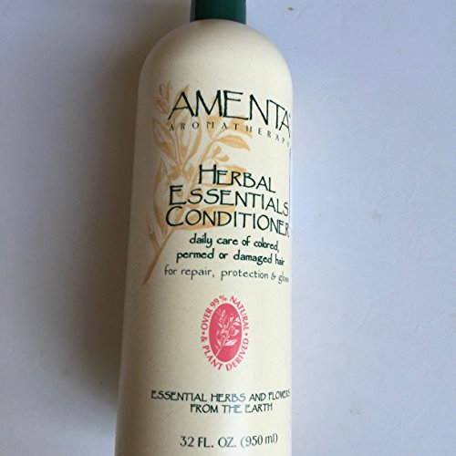 Amenta Herbal Essentials Deep Conditioner, (32 Fl. Oz), Smooth, Silky Daily Protection for Coloured,Permed and Dry, Damaged Hair