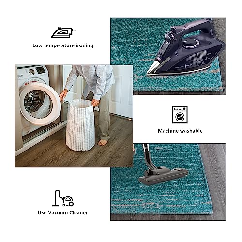 Tapete de entrada AMIDA 3'x5' lavable y antideslizante miniatura 6