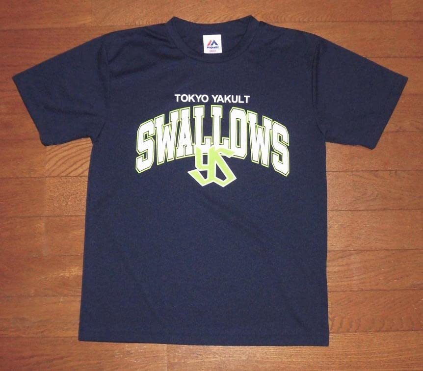 あ*じ様 Majestic 東京ヤクルトスワローズ 半袖テックフリース　プロコレ あ*じ様 Majestic 東京ヤクルトスワローズ 半袖テックフリース