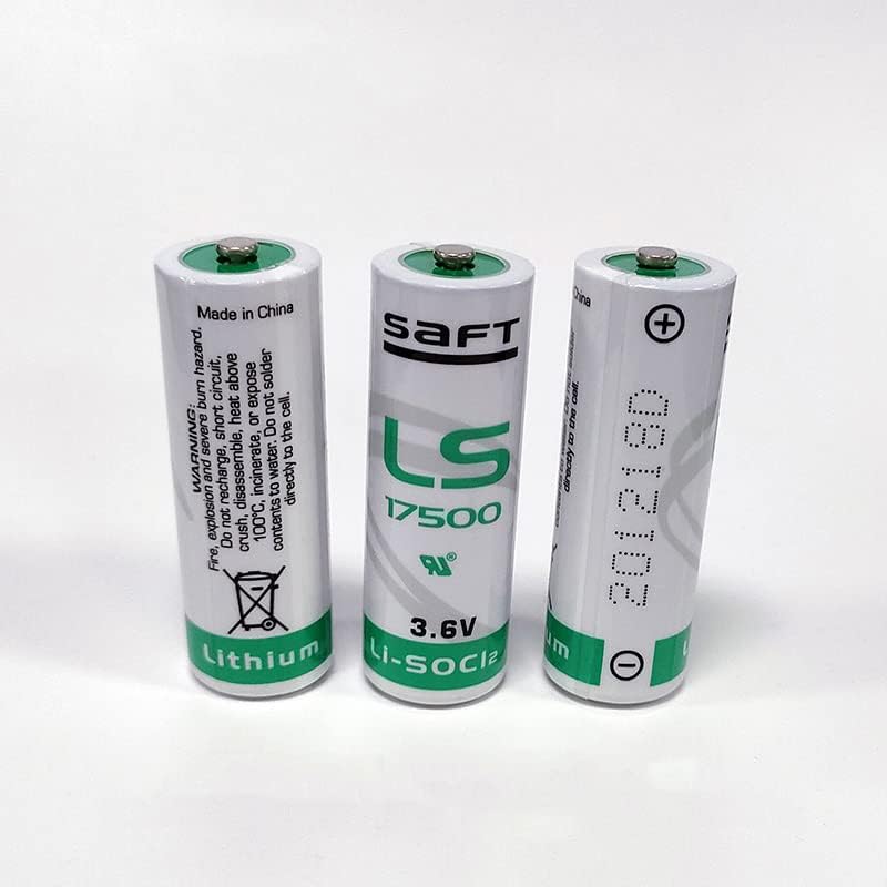 Miniatura 7 de 20 baterías de litio LS17500 (ER17500) de 3.6 voltios A (3600 mAh) de repuesto para respaldo de emergencia LS17500