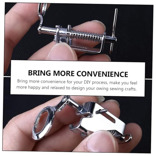 Conjunto de 3 Pies Prensatelas Metalicos para Maquina de Coser miniatura 4