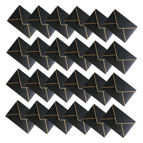 Enveloppes dorées mariage d'exception avec bordure élégante x50