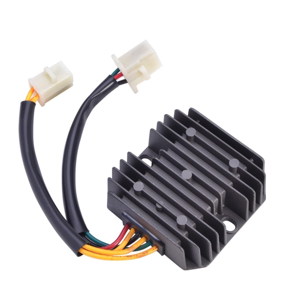 LVTFCO Rectificador regulador de Voltaje de Motocicleta Compatible con Honda CH150 CH125 CN250 CB450 XBR500S CB400N CB400N CB250N FT500 CB450N