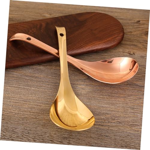 Cuillères à soupe en laiton compactes Cabilock couvert de table fait main - 7