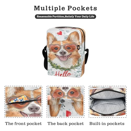 Summer Dog messenger bags for women Crossbody Bags For Women Woman Cross Body Purse Adjustable Strap for Outdoor Daily Shopping2