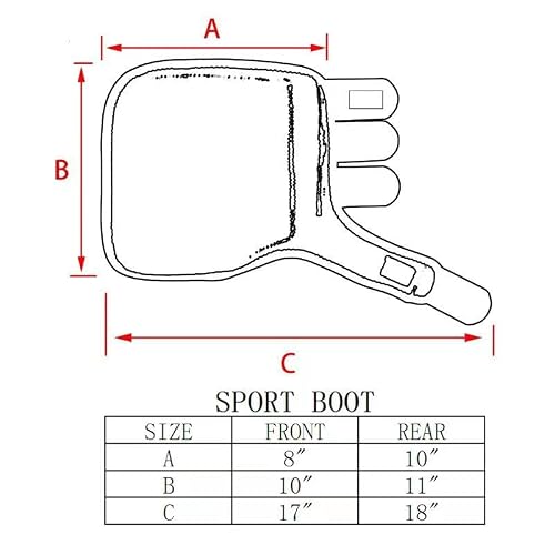 BARN & STABLE Vented Horse Boots,Leg Wraps for Horse,Shock-Absorbing Horse Sport Boots,Professional‘s Choice Horse Boots,Protection and Support Sport Leg Boots for Endurance Training Front - Thumbnail 4