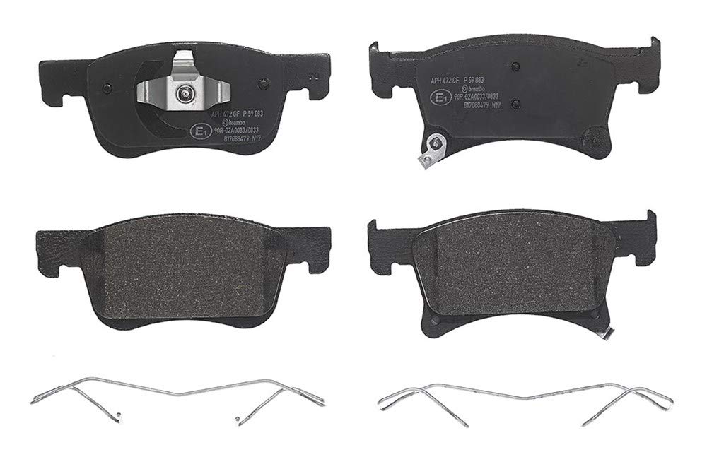 Brake Pads Set fits VAUXHALL CORSAVAN E 1.2 Front 2014 on B12XEL Brembo 1605281