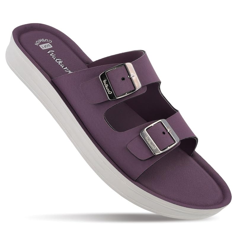 Image of WALKAROO Sandal For Womens|Trendy|Light Weight and Comfortable|Soft Footbed|WL7554 | daily wear footwear