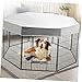 Toyvian Sunlight Shade Cover for Dog Playpen Protective Cover for Pet Kennel Provides Shade and Rain Protection for Outdoor Camping and Crate Use