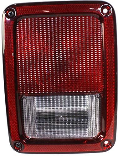 Garage-Pro Tail Light Assembly For Jeep Wrangler 2007-2017, JK 2018 Halogen With bulb(s) Driver Side, CH2800177