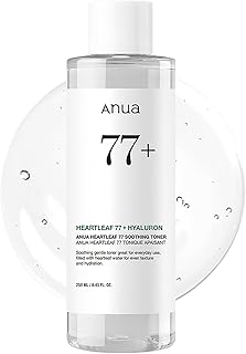 Comprar Anua Heartleaf 77% Soothing Toner I pH 5.5 Skin Trouble Care, Calming Skin, Refreshing, Hydrating, Purifying, Cruelty Free, Vegan for Sensitive, Combination (250ml / 8.45 fl.oz.)