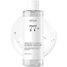 Anua Heartleaf 77 Soothing Toner I pH 5.5 Trouble Care, Calming Skin, Refreshing, Hydrating, Purifying, Cruelty Free, Vegan,(250ml / 8.45 fl.oz.)