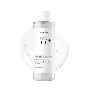 Anua Heartleaf 77 Soothing Toner I pH 5 5 Trouble Care Calming Skin Refreshing Hydrating Purifying Cruelty Free
