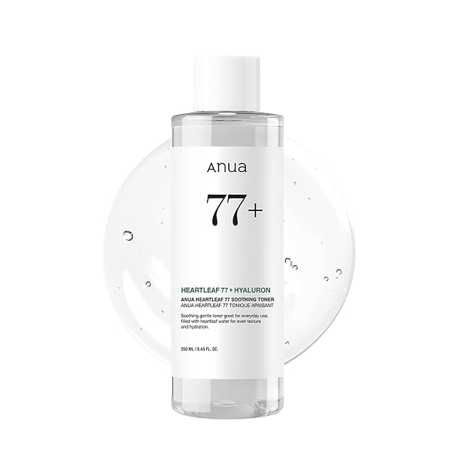 Anua Heartleaf 77 Soothing Toner I pH 5 5 Trouble Care Calming Skin Refreshing Hydrating Purifying Cruelty Free