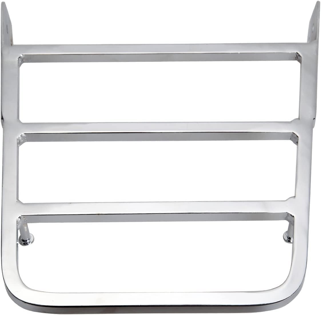 Samger Motorcycle Chrome Luggage Rack Rear Carrier Rack for Yamaha V-Star 400 650 1100 Classic