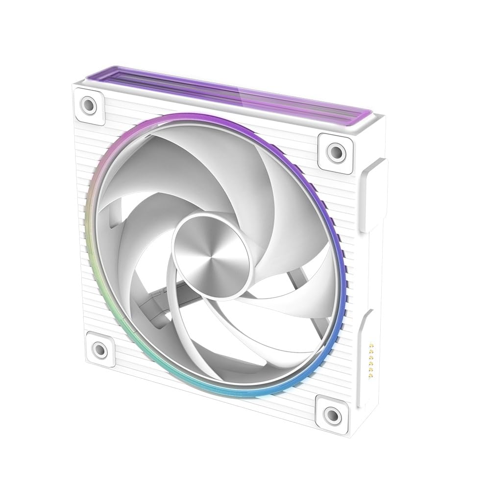 ZALMAN ZM-DF120 A3 WHITE Ventilateur de boîtier PC, lot de 3 unités