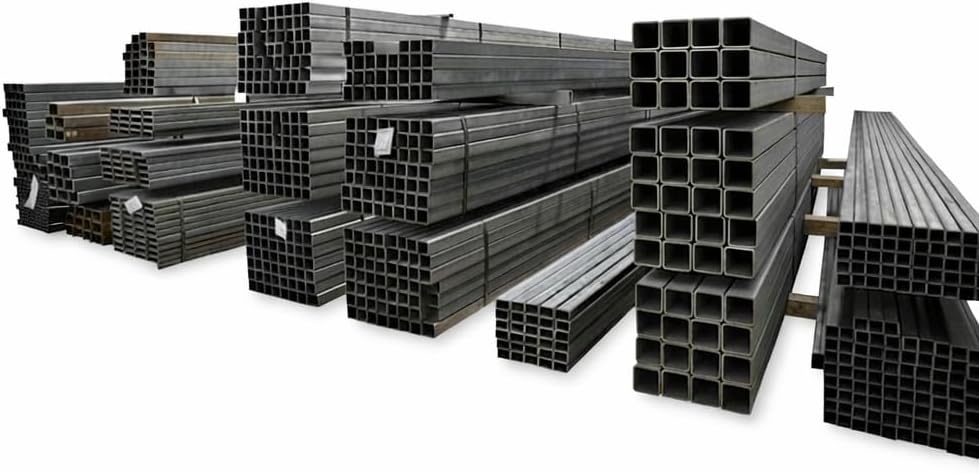 100x60x3mm Mild Steel Box Section - RHS Rectangular Hollow Section - S235JR BS4848 - Custom Cut to Size