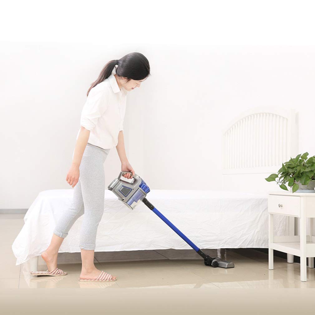 MU Aspirapolveri Domestici 2 in 1 Aspiratore a Mano a Sfera Aspirapolvere a LED Illuminazione Muta Batteria al Litio Ricaricabile ad Alta velocità a velocità variabile