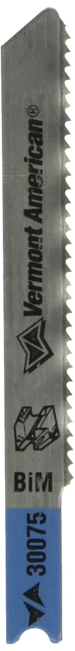 Vermont American 30075 2-3/4インチ 17TPI U シャンク バイメタル カット ジグソーブレード
