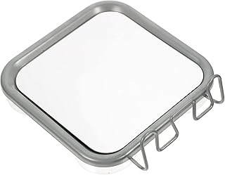 Angoily Espejo para bañera, ventosa, fácil de...