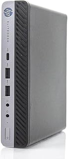 HP Elitedesk 800 G3 Tiny Desktop Intel Core i7-6700T 32GB RAM 250GB SSD Windows 10 Mini/Micro PC (Renewed)