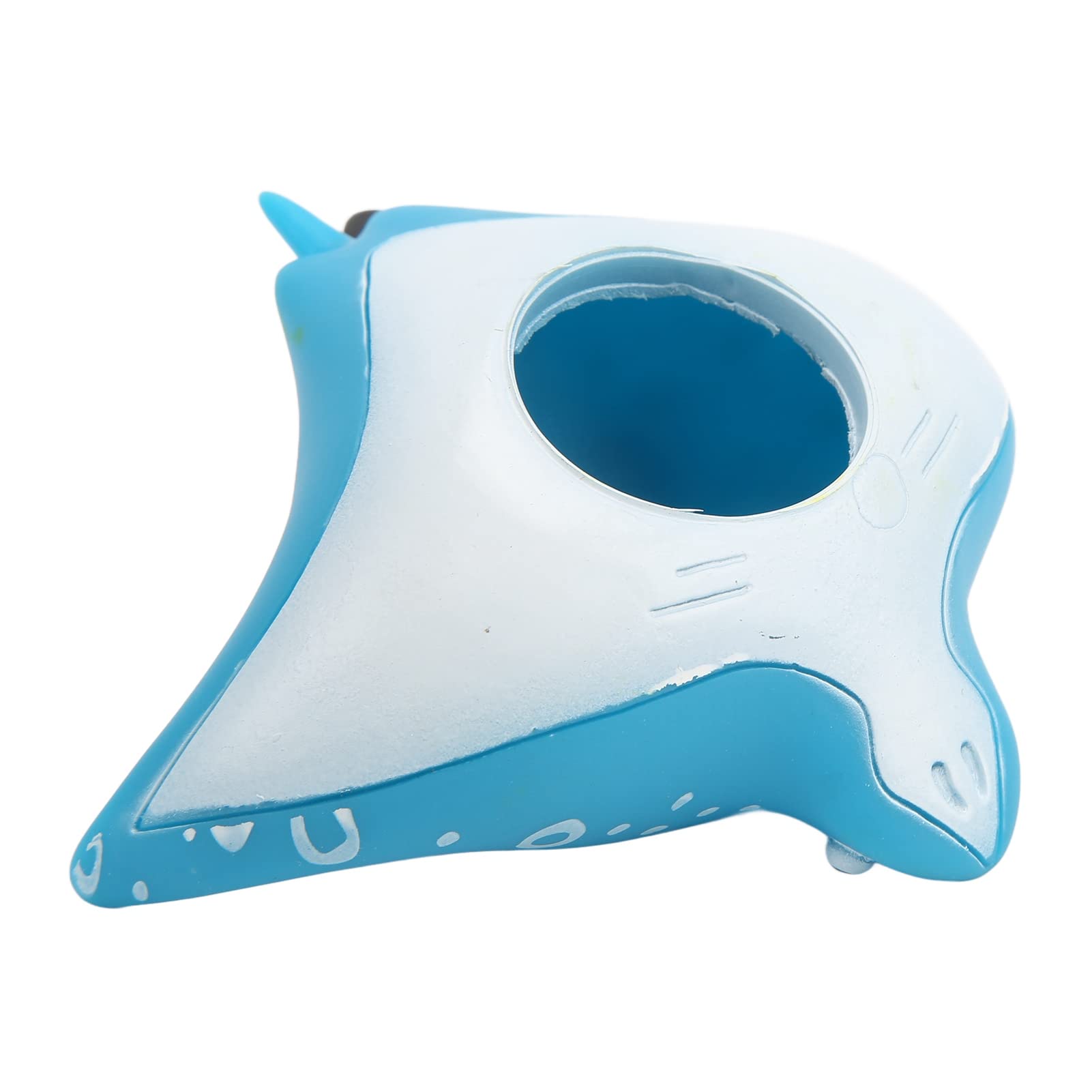 VGEBY Second Stage Dive Regulator Cover, Cartoon Fish Dive Mouthpiece Cover Regulator Holder with Clip Regulator Accessories(Blue Point Ray) Diving Supplies