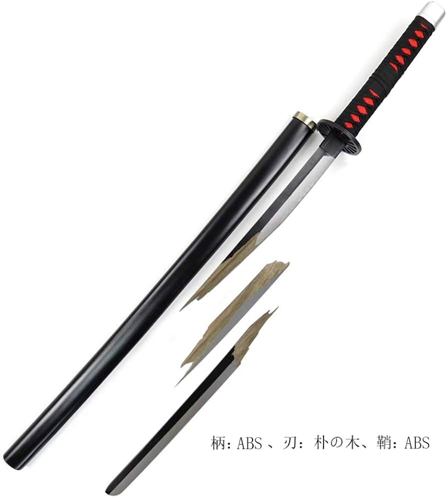 Amazon.co.jp: 日輪刀 鬼滅 鬼殺隊 時透 無一郎 ABS 丸形鞘 ASINKING