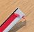 LaRolls Inside Outside Corner Molding Trim & Edge Protector, Peel and Stick, Flexible, Self -Adhesive, Wall Moulding for Baseboard Countertop Door Frame Decoration, Matte Black, 10ft, AD416B1
