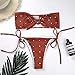 GUOZI Bikini New Bow Straps High-End Bikini Print Cleansing Raro Armadio