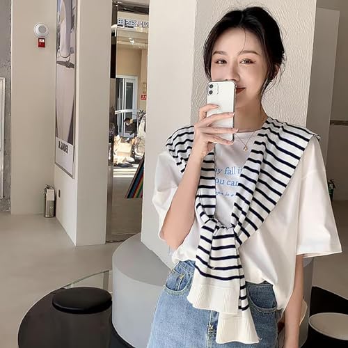 Women Shoulder Shawl Wrap, Scarf Cape Pashmina Shawls, Fashion Shrug for Fall Winter Spring & Air-conditioned Room4