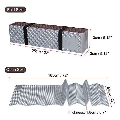 Tapis de couchage en mousse léger e - 2