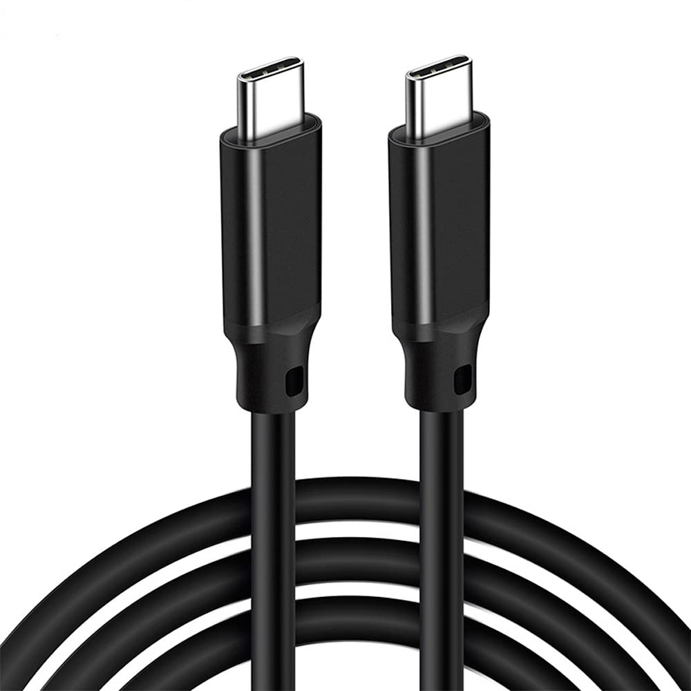 Verilux® Type C to Type C Cable PD 100W 5A Type Cable Fast Charging 5V/20A, 4K/2K@60Hz Cable USB 2.0 Type C Charging for iPad Mini 6 iPad Pro 2020 iPad Air 4 MacBook Pro 2020 Samsung Pixel LG, 1 Meter