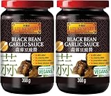 Lee Kum Kee Schwarze Bohnen - Knoblauch (1 x 368 g) (Packung mit 2)