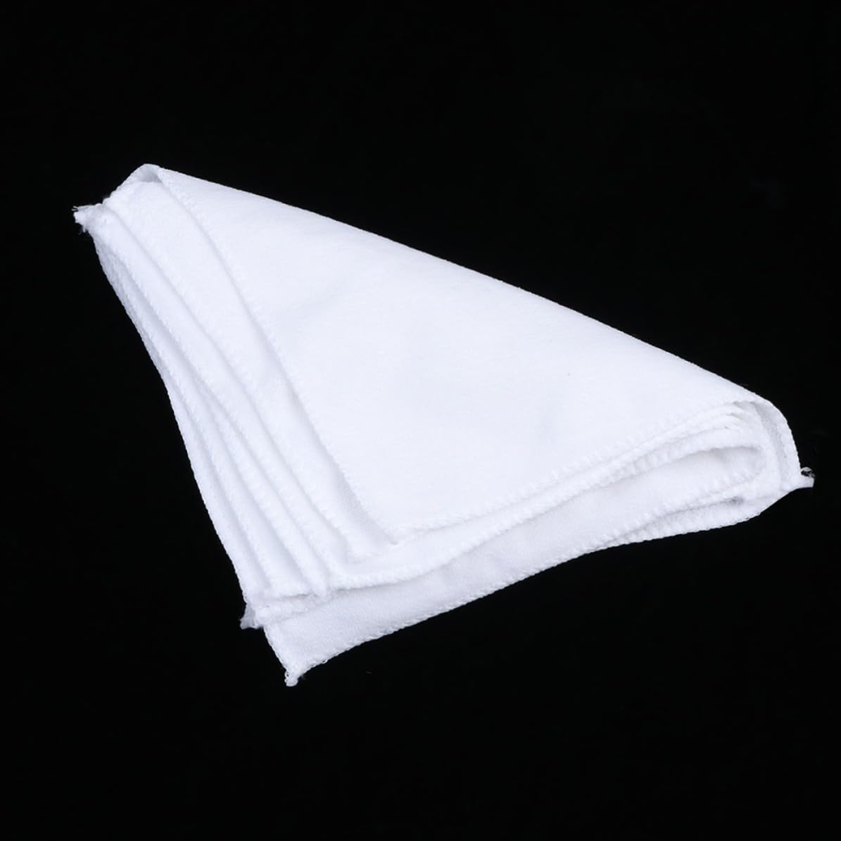 10pcs White Microfiber Towels for Bath and Skin Care Water Absorption and Comfortable Touch, Simple and Elegant Design for Home and Business Trip Use