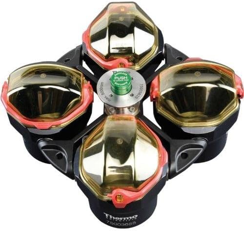 Thermo Fisher 75003704 Adapter Sarstedt for Heraeus Megafuge 16/16R and Heraeus Multifuge X1/X1R Benchtop Centrifuge, 10 x 15 mL Volume (Pack of 4)