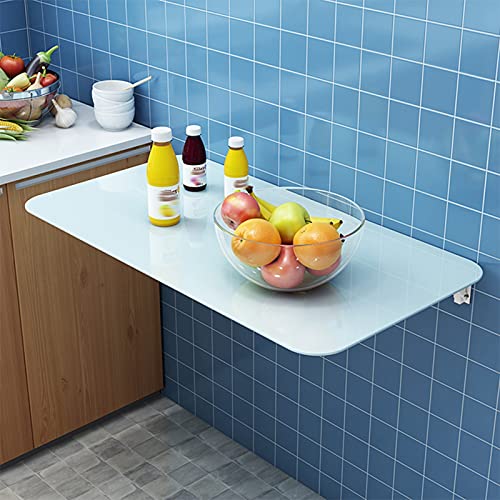 Table de cuisine murale pliante anti-rayures pour libérer l'espace au sol - 2