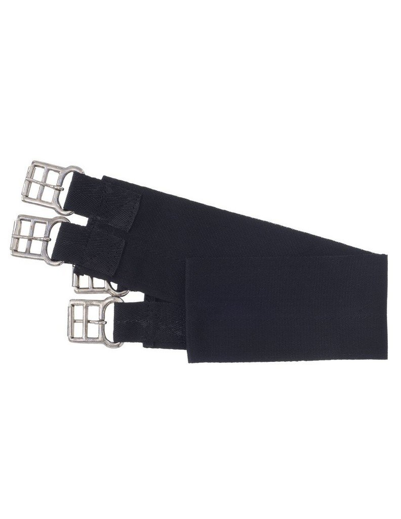 EquiRoyal Nylon Web Girth 52 Black