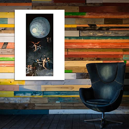 Impression Archival Mat Hieronymus Bosch The Moon affiche d'art medium - 6