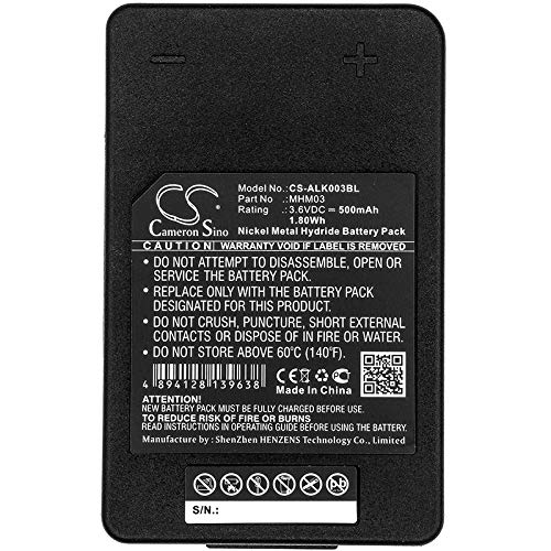 CS-ALK003BL - Batería de 500 mAh Compatible con [Autec] LK Neo sustituye a MHM03, R0BATT00E11A0