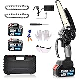 motosierra husqvarna 240 precio 【Mini motosierra inalámbrica operada con una mano】 mini motosierra bateria inalámbrica con solo alrededor de 1,3 kg / 2,86 lb y tiene una longitud total de solo 48 cm / 19 pulgadas. Sierra electrica es portátil, diseño único antideslizante y fácil de controlar. Las mujeres pueden cortar madera, podar árboles y trabajar en el jardín fácilmente con motosierra poda pequeña sin tener dolor en la mano.