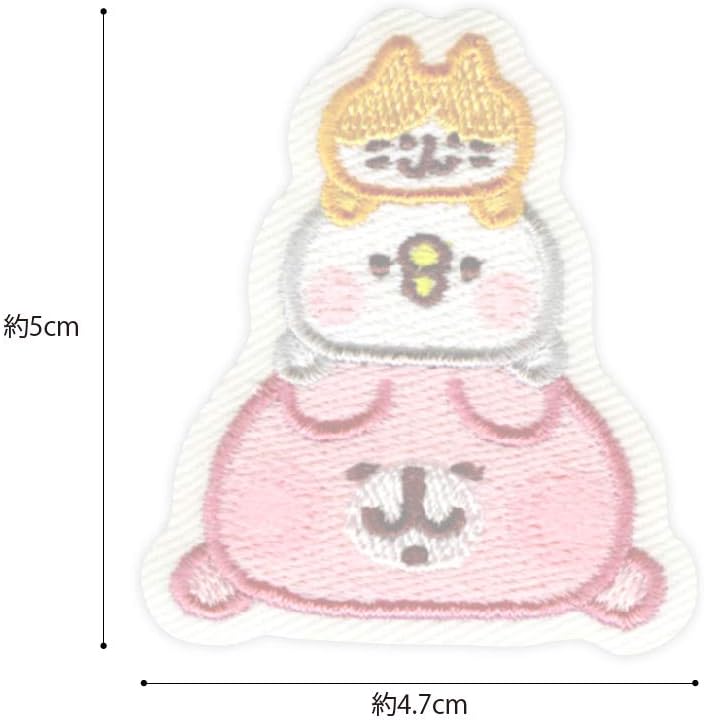 Pioneer Canahei TXC650-TXC02 Small Animal Piske Rabbit Patch Seal Iron On Pink