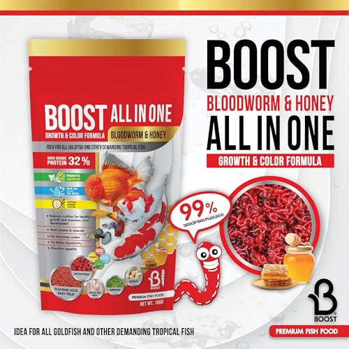 Image of Boost All-in-One Fish Food | Baby Pellets | Complete Daily Nutrition for All Aquarium Fish | 20 g